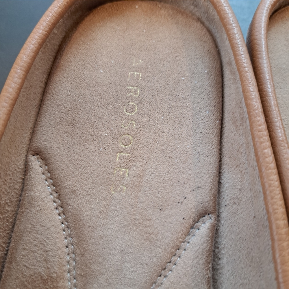 AEROSOLES Enlight Tan Slip On Women's Size 9 #B3 - Picture 3 of 8